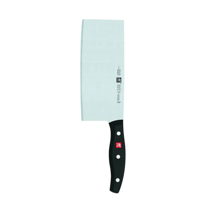 ZWILLING TWIN Signature Chinese Chef Knife, Chinese Cleaver Knife, 7-Inch, Stainless Steel, Black - 7-inch