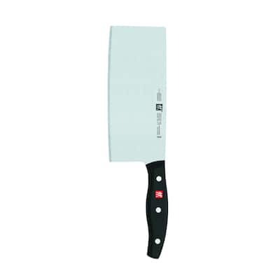 ZWILLING TWIN Signature Chinese Chef Knife, Chinese Cleaver Knife, 7-Inch, Stainless Steel, Black - 7-inch