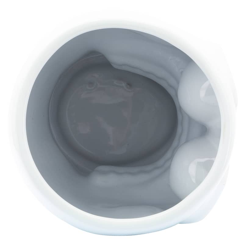 Decorative Ceramic Skull Table Vase