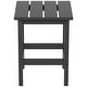preview thumbnail 45 of 69, POLYTRENDS Laguna All Weather Poly Outdoor Side Table - Square
