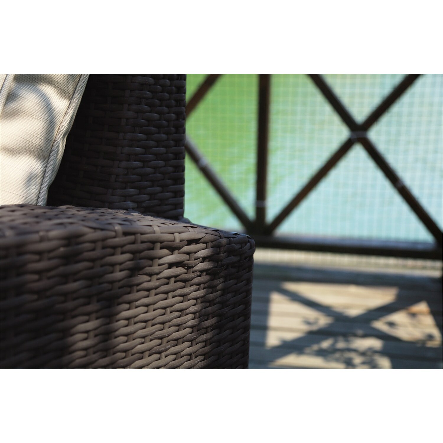Shop Black Friday Deals On Strathmere 5 Piece Wicker Patio Furniture Set With Storage Box By Direct Wicker Overstock 16402613