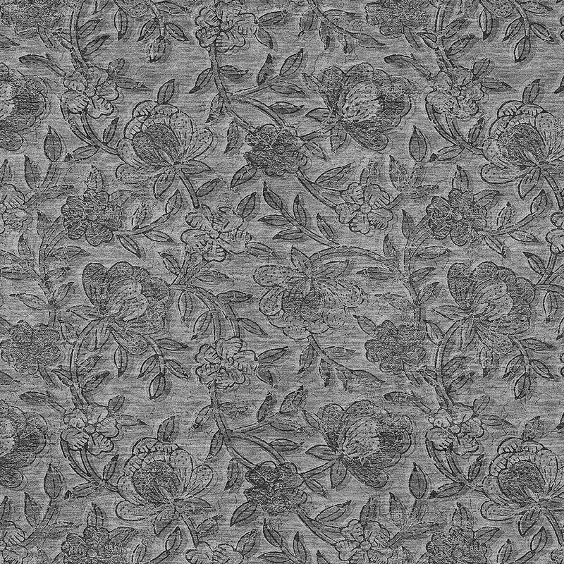 HomeRoots Floral Transitional Rectangle Outdoor Rug