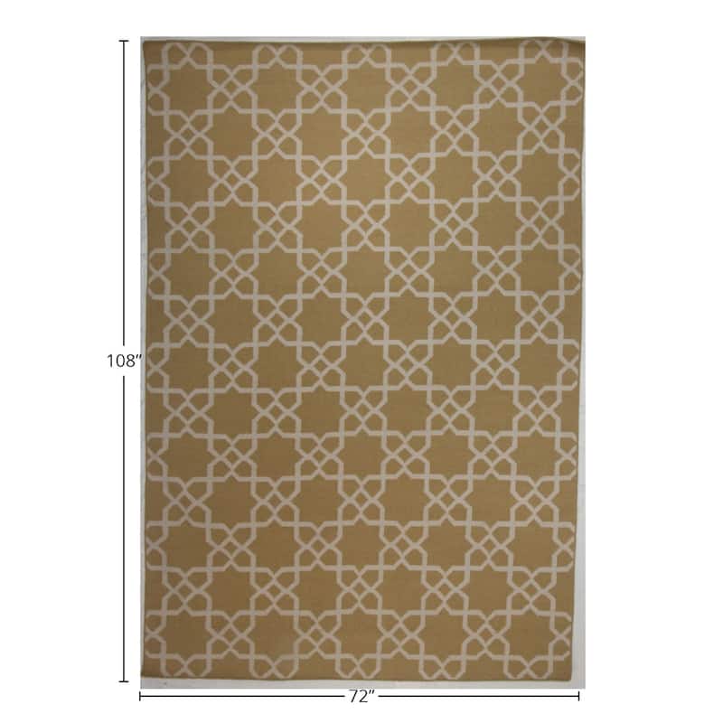 Desert Yellow Area Rug - 6' 0'' X 9' 0'' - 6' 0'' X 9' 0''