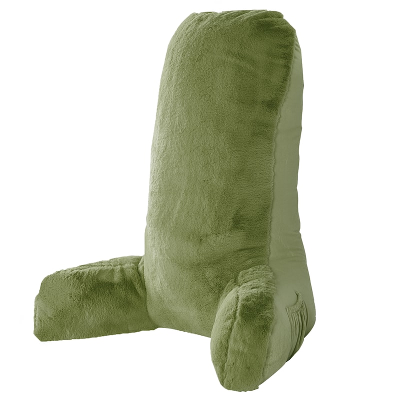 Home Soft Things FoxFauxFur Bedrest