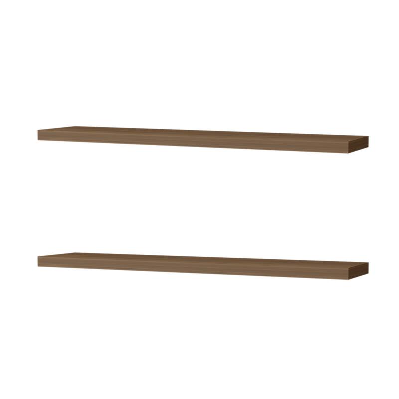Greer floating shelf in melamine x2