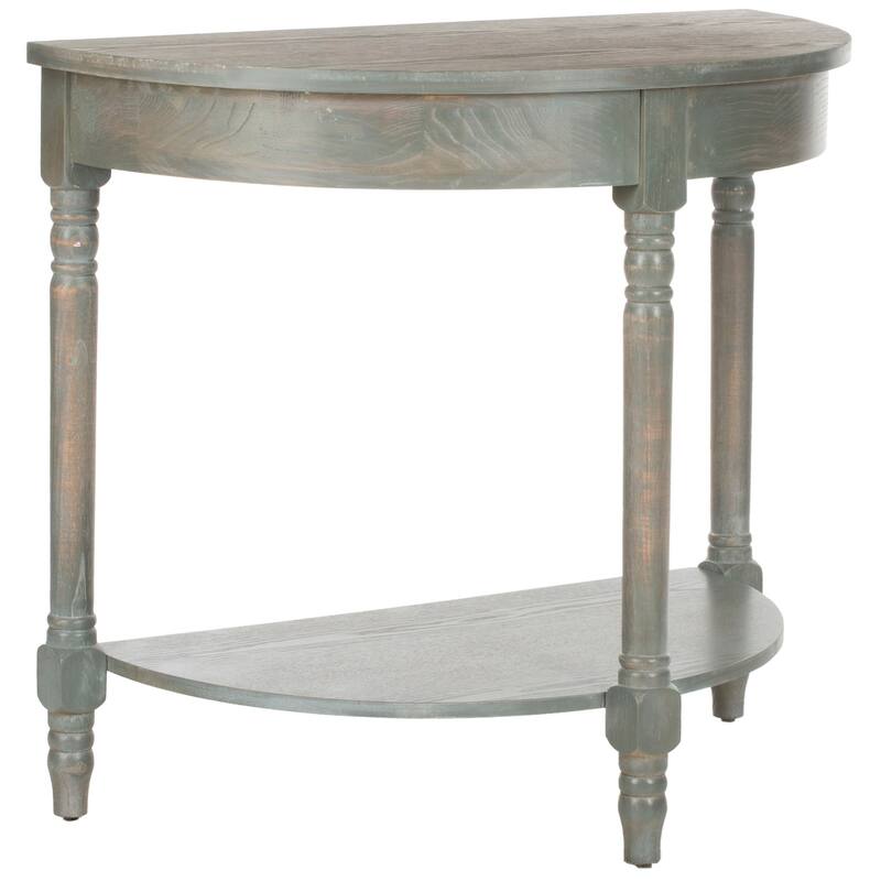 SAFAVIEH Randell Ash Grey Console - 30" x 16" x 27"