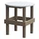 Option Weathered Wood with White Top