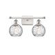 Option White and Polished Chrome / Clear Water Glass