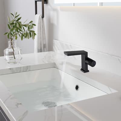 Bathroom sink Faucet in matte black