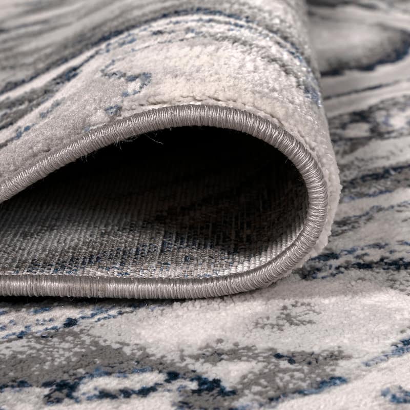 JONATHAN Y Batten Marbled Abstract Area Rug