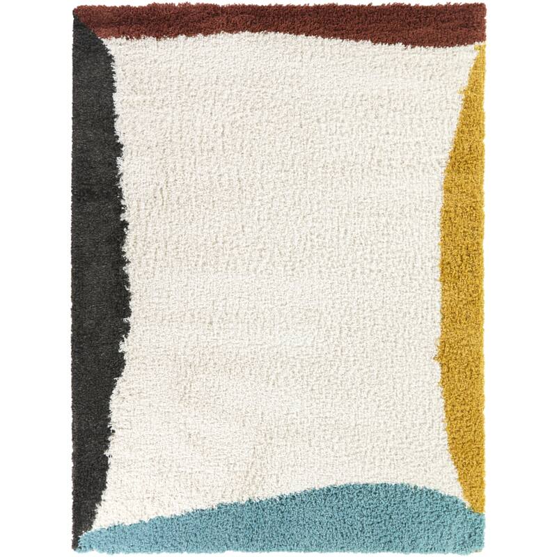 Westerhoff Border Shag Area Rug