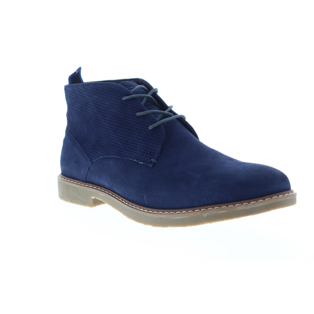 navy suede chukka boots