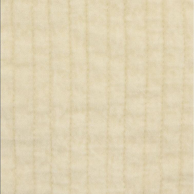 HiEnd Accents Stonewashed Cotton Velvet Quilted Euro Sham, 27" x 27", 1PC