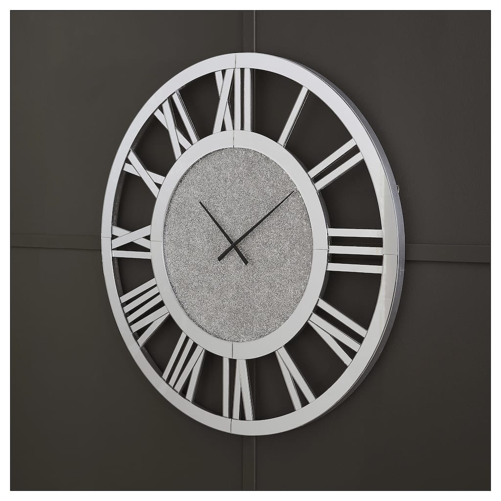 Signature Design by Ashley Reinport Gray Wall Clock - 39.38" W x 1.25" D x 39.38" H