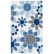 preview thumbnail 49 of 78, SAFAVIEH Handmade Kids Miens Floral Wool Rug 3' x 5' - Ivory/Blue