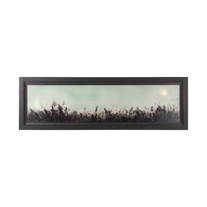 Moon Sets, Sun Rises Framed Art Print