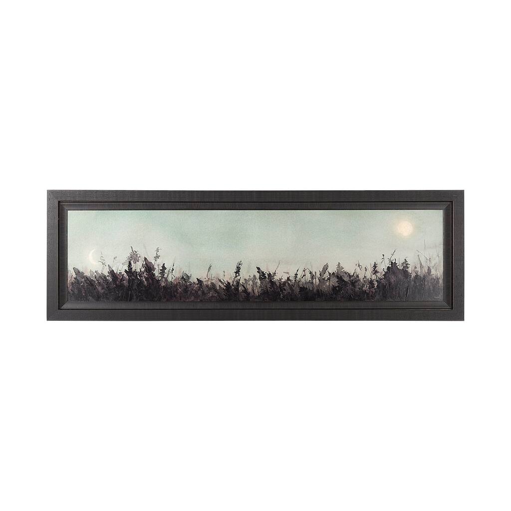 Moon Sets, Sun Rises Framed Art Print