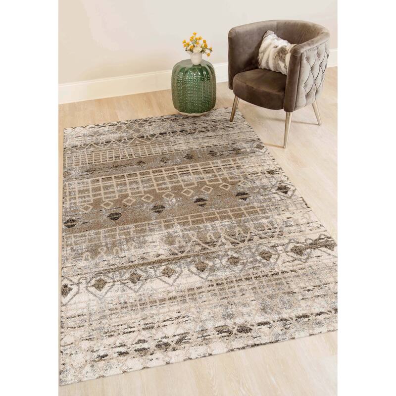 Atoka Moroccan Power-Loomed Area Rug