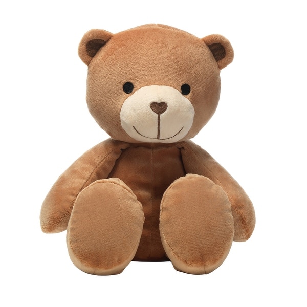 slide 2 of 6, Bedtime Originals Animal Alphabet Plush Brown Bear Stuffed Animal Toy
