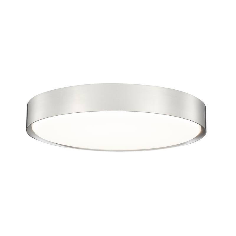 Kawan 1 Light Flush Mount in Brushed Nickel