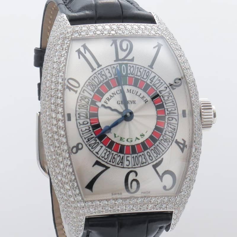 Franck Muller Vegas Casablanca Watch - White Gold Vegas