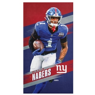 NFL New York Giants Player Beach Towel - 30 x 60 inches - Bed Bath