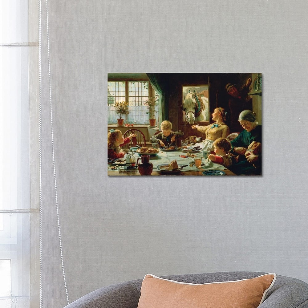 iCanvas "One Of The Family, 1880" by Frederick George Cotman Canvas Print