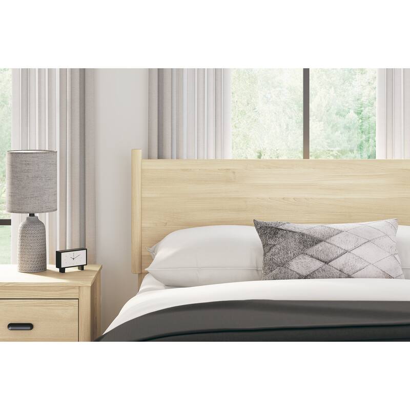 Signature Design by Ashley Cabinella Light Brown Panel Headboard
