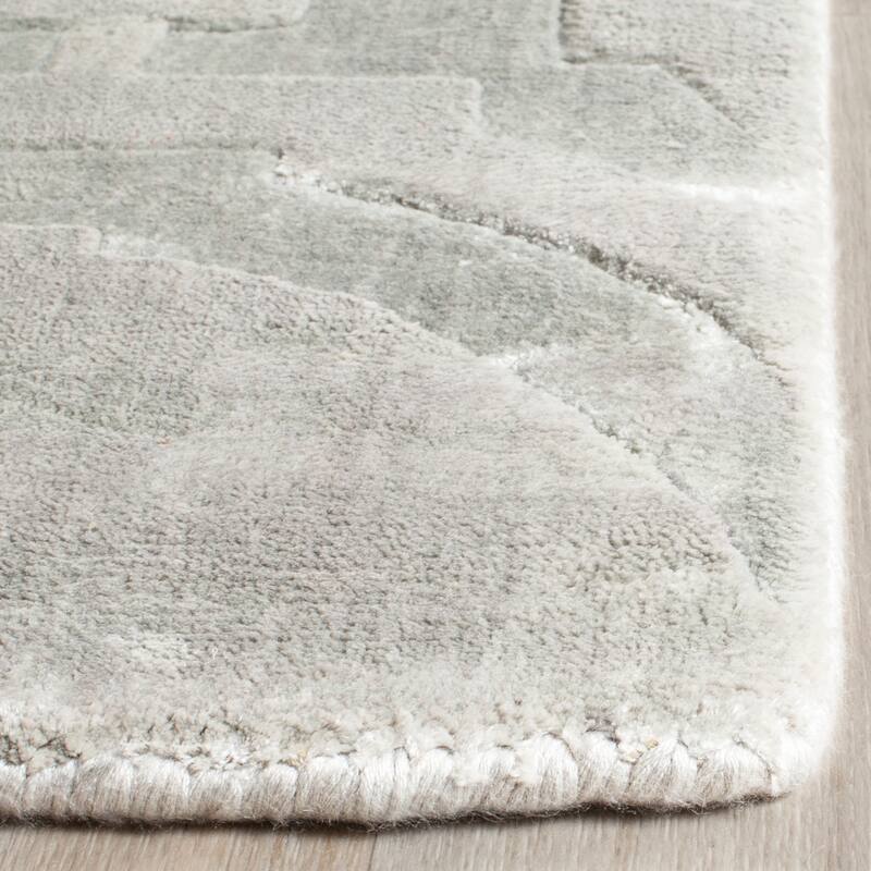 SAFAVIEH Handmade Mirage Gresa Modern Abstract Viscose Rug