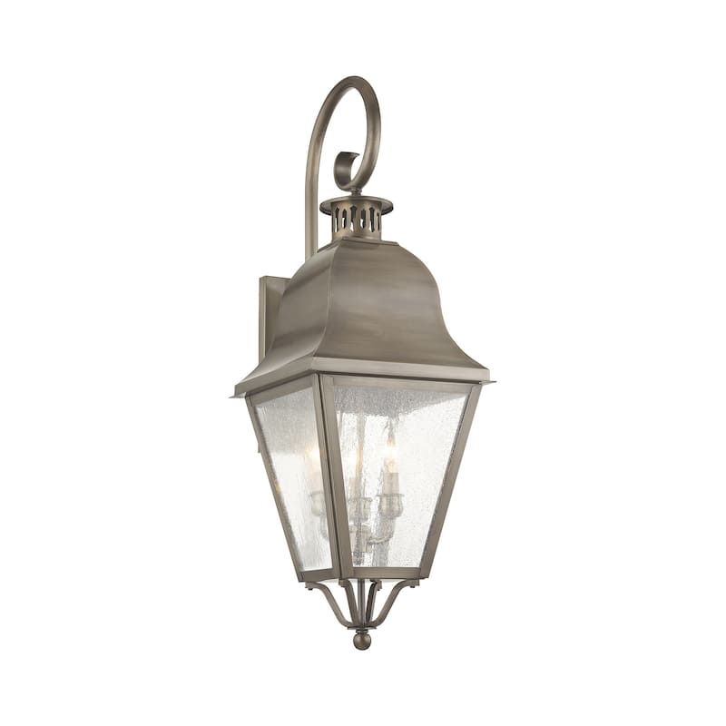 Livex Lighting Amwell 3 Light 30-1/2" High Outdoor Wall Sconce