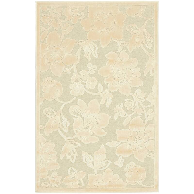 SAFAVIEH Paradise Maida Modern Viscose Rug - 2'7" x 4' - Creme