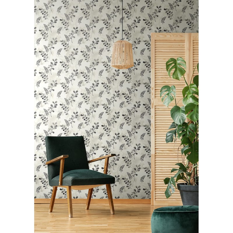 NextWall Woodland Walk Peel and Stick Wallpaper