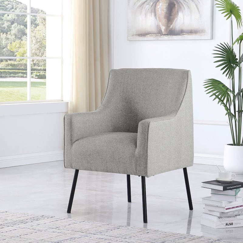 HomePop Modern Accent Chair - Grey