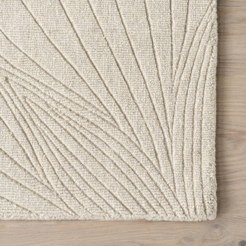 Padma Lakshmi Stillpoint Radiating Pattern Wool Rug
