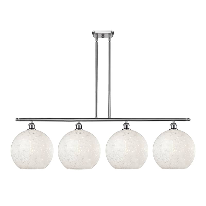 Innovations Lighting 516-4I-14-51-White Mouchette-Indoor Pendant White