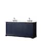 Option Dark Blue, Black Trim, Giotto Quartz Top