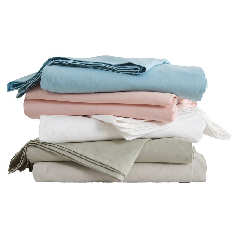 Patina Vie Maison Ultra-Soft Cotton & Rayon from Bamboo Blend Sheet Set