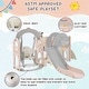 preview thumbnail 5 of 34, Toddler Slide,Swing Set 8 in 1,Kids Playground Climber Slide Playset with Basketball Hoop Freestanding Combination for Babies
