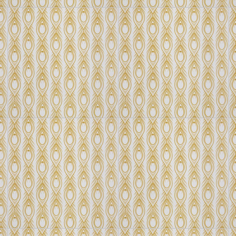 Merola Tile Art Deco Daiquiri White 11-3/4" x 11-3/4" Porcelain Floor and Wall Tile