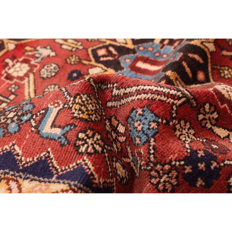 ECARPETGALLERY Hand-knotted Konya Anatolian Red Wool Rug - 4'2 x 8'0