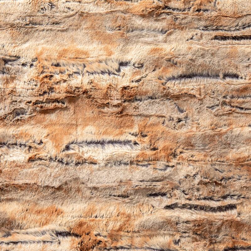 Jaxx 5 Foot Saxx Bean Bag Chair and Lounger for Adults - Synthetic Fur