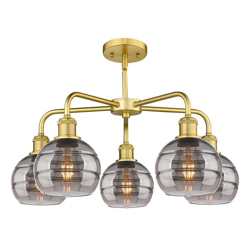 Innovations Lighting 516-5CR-14-24 Rochester Chandelier Rochester 5