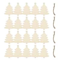 50/100pcs Wooden Pieces Christmas Snowflake Cutouts Craft Embellishments  DIY Decorative Accessories Manual Ornament For DIY Art