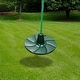 preview thumbnail 2 of 7, Gorilla Playsets Disc Swing with Rope - Green - 12" W x 12" D x 60" H