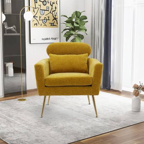 Accent Chair Armchair Upholstered Reading Chair for Dorm, Office