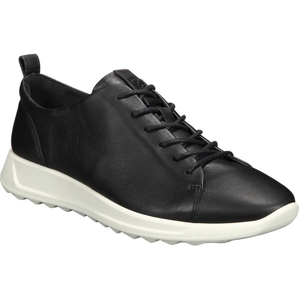 ecco leather tennis shoes