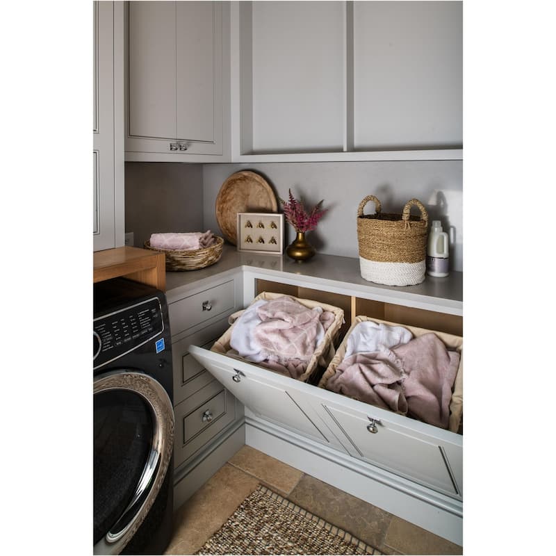 Rev-A-Shelf CTOHB Series Tilt Out Wire Hamper Basket for 21 Inch
