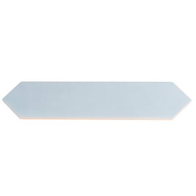Piquet 2 in. x 10 in. Matte Blue Ceramic Picket Wall and Floor Tile (5.38 sq. ft./case) (44-pack)