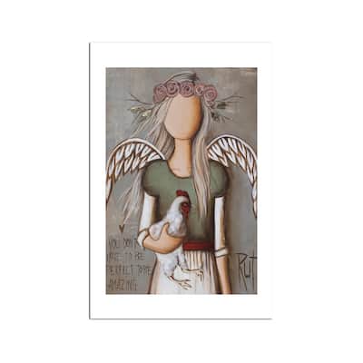 Amazing Fine Art Paper Print by Ruth's Angels - Multi