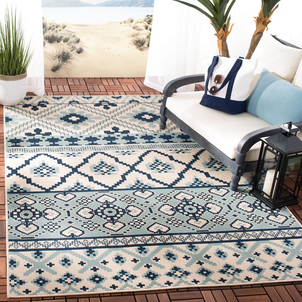 SAFAVIEH Veranda Annukka Indoor /Outdoor Waterproof Area Rug